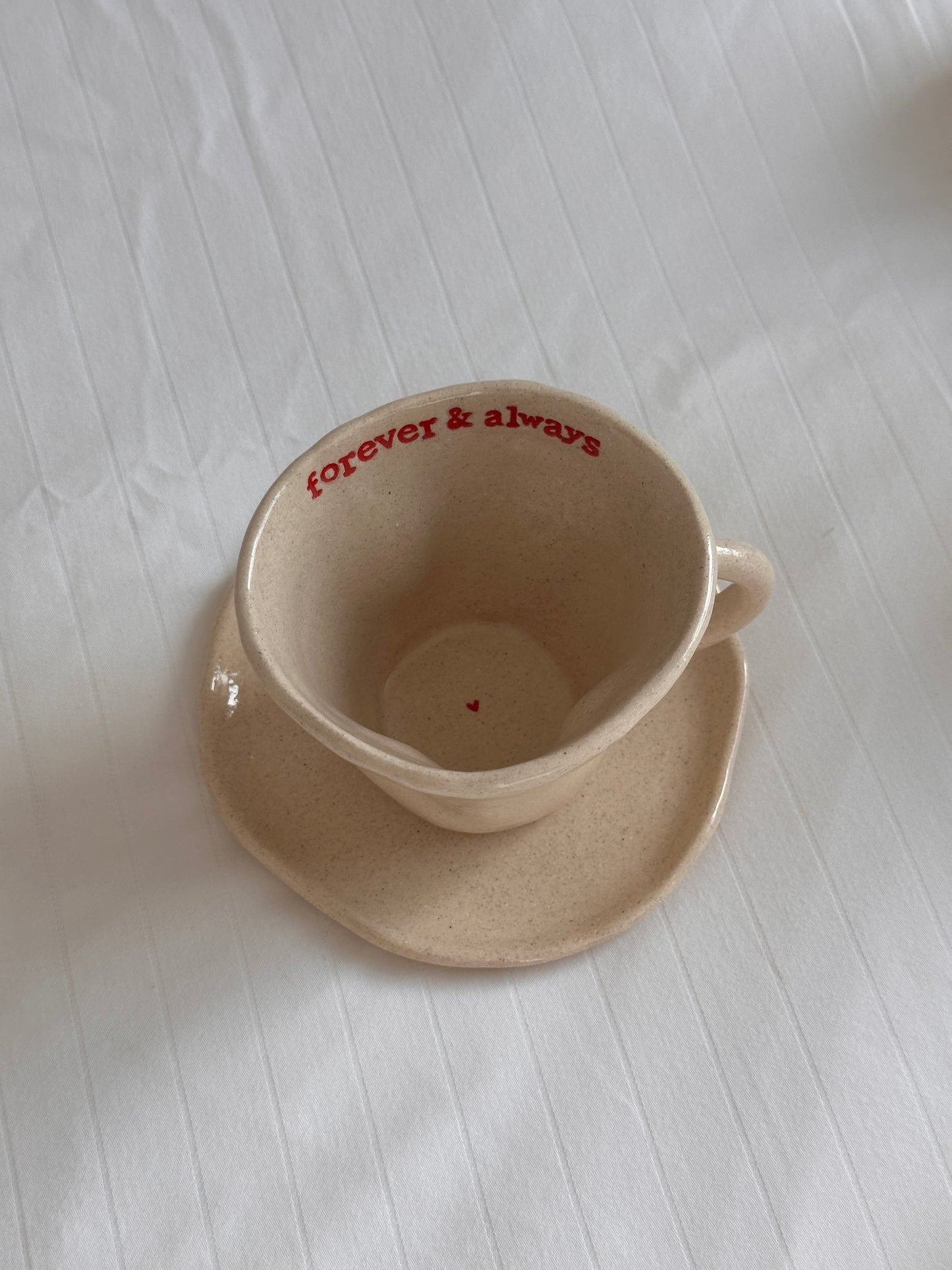 “Forever & always” Mug (PRE-MADE)