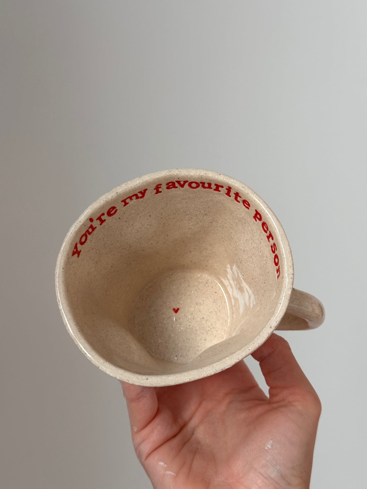 “You’re my favourite person” Mug (PRE-MADE)